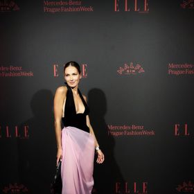 Modelka Andrea Bezděková na MBPFW 2025.