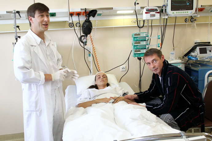 Jako seriálový doktor byl Zadražil vždy vtipný a správně sarkastický. 