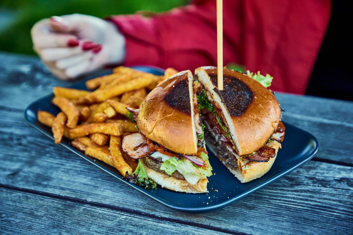 Chef burger v podání Jakuba.