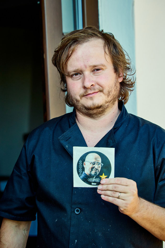 Jakub s hvězdičkou od Zdeňka.