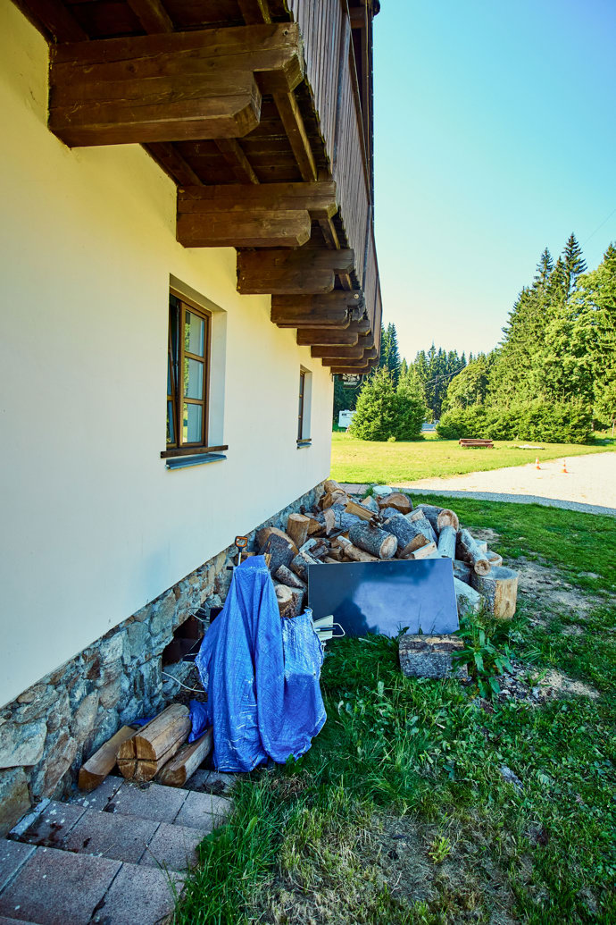 Zde v areálu ale zatím není všechno stoprocentní. 