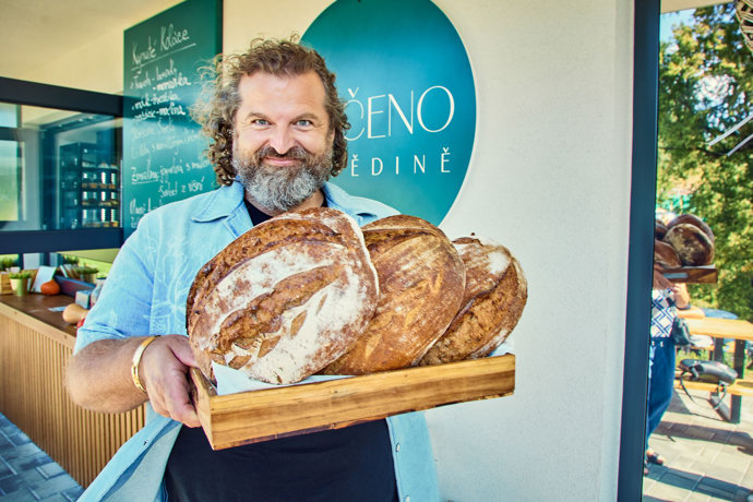 V Maršálkově pekárně můžete pořídit například Josefův vyhlášený chleba.