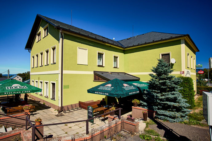 Zahrádku majitel nechal o trochu zvětšit. 