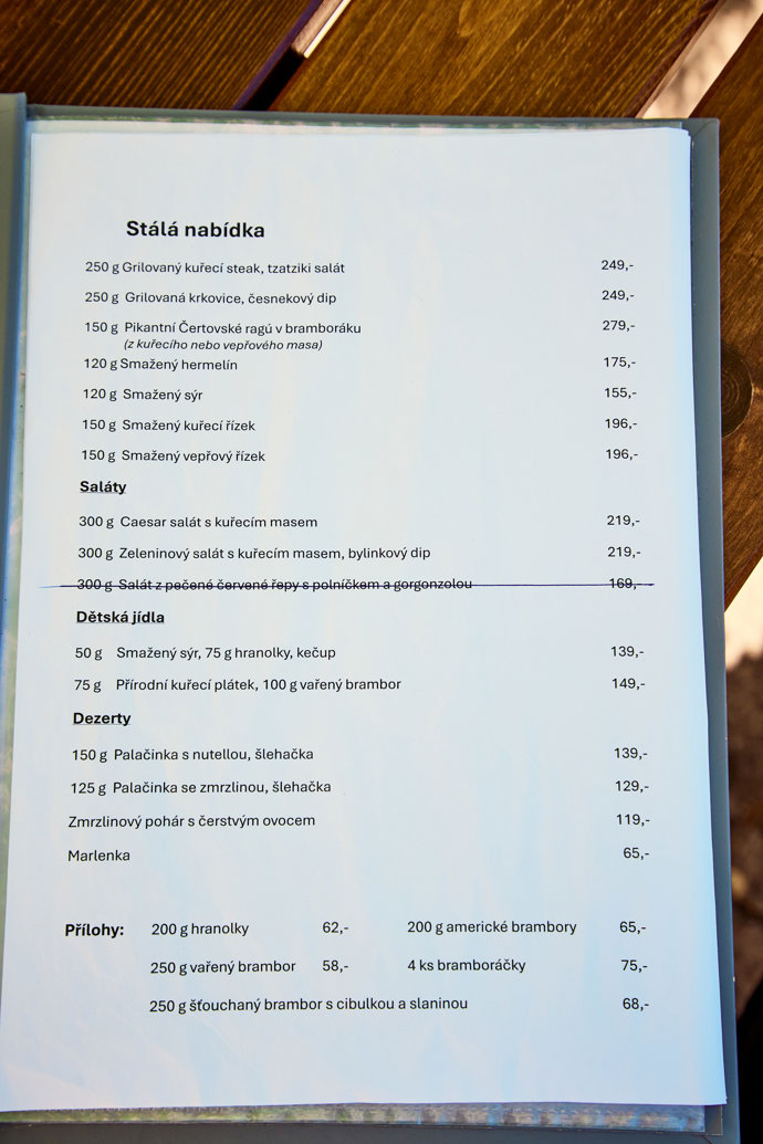 Tolik populární smažený sýr by majitel nejraději přestal podávat - ale přišel by o strávníky. 