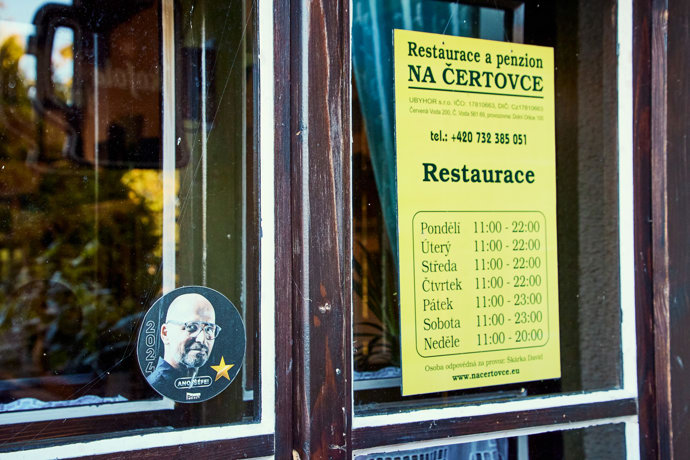 Restaurace a penzion Na Čertovce si vysloužila jednu hvězdu.