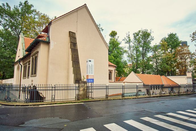 Vchod do starého židovského hřbitova.