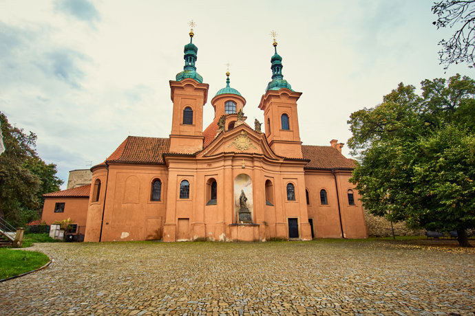 Kostel sv. Vavřince na Petříně.
