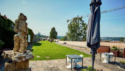 FOTO: Bastion v parku Folimanka. I zde se odehrává děj nové knihy Dana Browna.