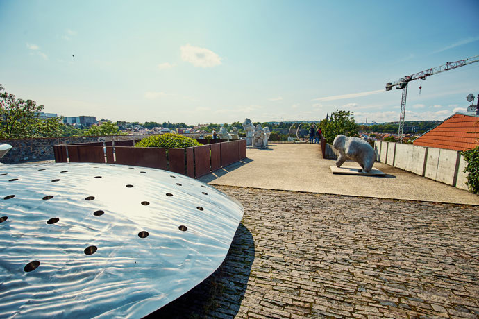 Bastion v parku Folimanka. I zde se odehrává děj nové knihy Dana Browna.