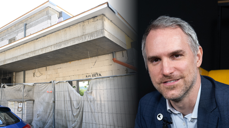 Pirát Hřib detailně popsal stavbu své nové vily: Kdo ji navrhoval a kolik už prostavěl
