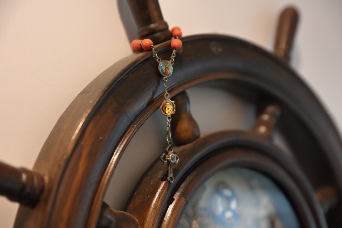 Každý detail na hausbótu má svou historii. 