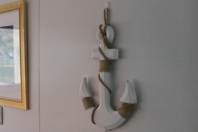 Dekorace na hausbótu mají jasné téma.