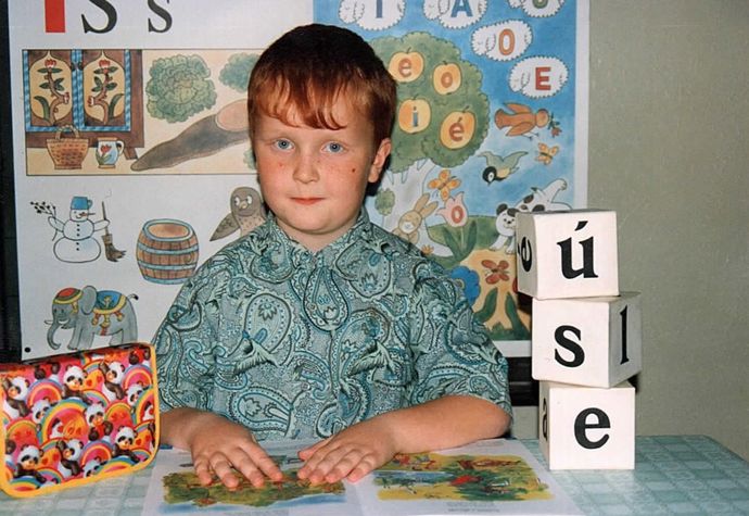 Václav Slabyhoudek alias Pan lišák - co myslíte, byl si na základní škole podobný? 
