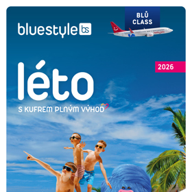 Léto 2026: CK Blue Style láká na luxusní dovolenou a nově i lety z Pardubic