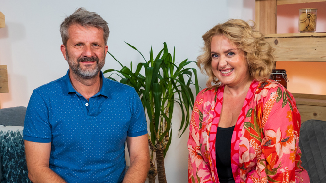 Scenárista Rudolf Merkner navštívil talkshow Na kafeečko.