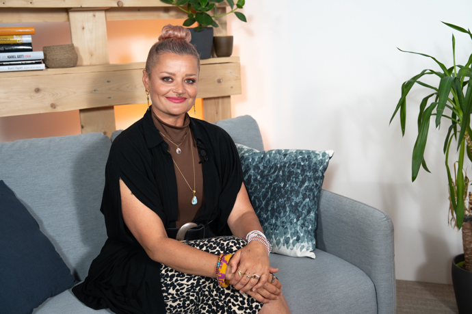 Herečka Erika Stárková navštívila talkshow Na kafeečko.