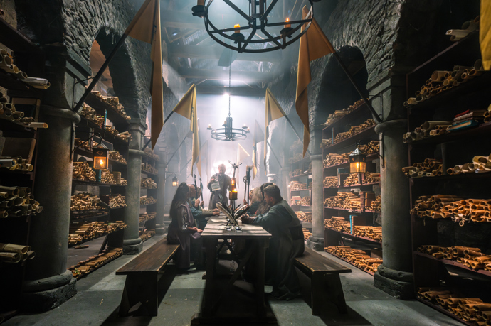 Snímek z natáčení nové pohádky Zrození alchymistky.