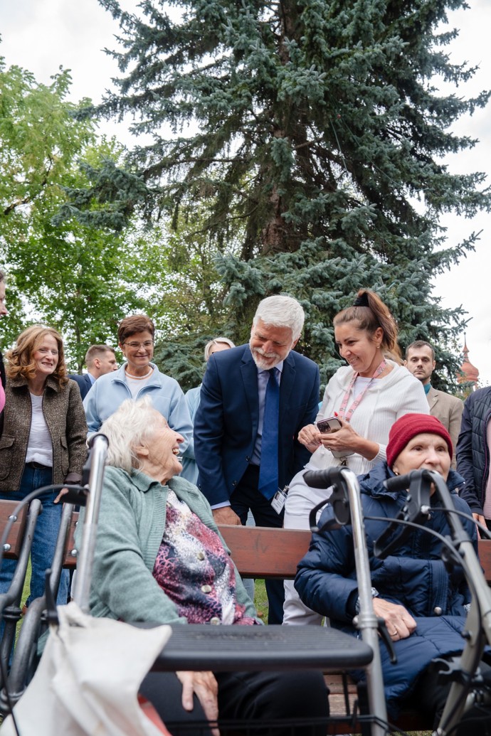 Petr Pavel a Eva Pavlová navštívili Pardubický kraj.