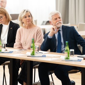 Petr Pavel a Eva Pavlová navštívili Pardubický kraj.