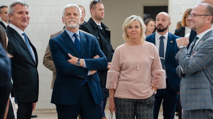 Petr Pavel a Eva Pavlová navštívili Pardubický kraj.