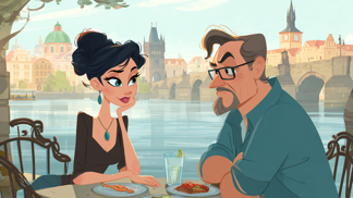 Na rande v kiosku jsem zaplatila 380,– Kč za pstruha. Po tom, co udělal můj společník, jsem věděla, že to je náš poslední oběd