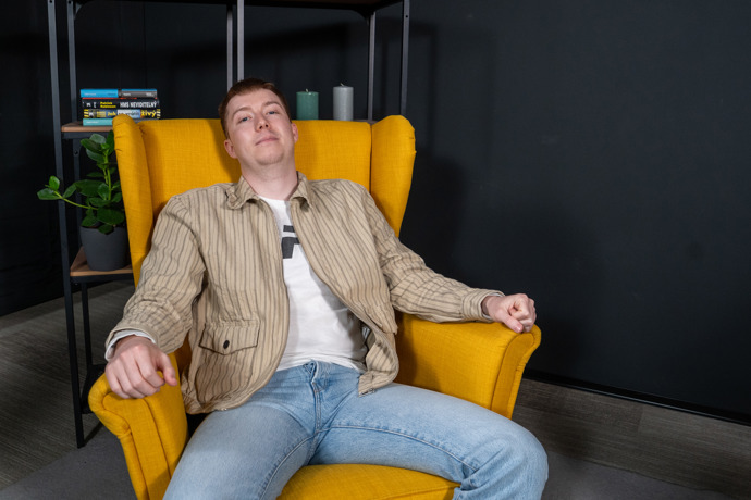 Bývalý moderátor Clashe Jakub Jíra. 
