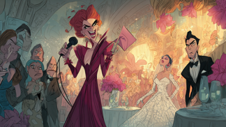 Tchyně od samého začátku kontrolovala naši svatbu. Během svatební hostiny převzala mikrofon a oznámila něco nečekaného