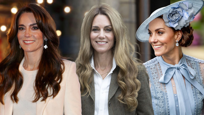 Nejkrásnější účesy Kate Middleton: Jako brunetka zářila, v blond vypadá starší a unavená