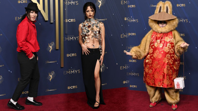 FOTO: Bizarní móda z cen Emmy.