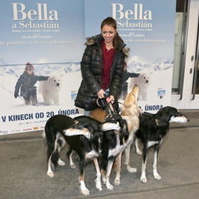 Petra Pudová  je majitelkou několika perských chrtů saluki a velmi úspěšné chovatelské stanice Al Zahra.
