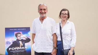 FOTO: Herec Daniel Rous s partnerkou Lucií Spiegelovou.