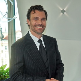 Leoš Mareš rozdával úsměvy.