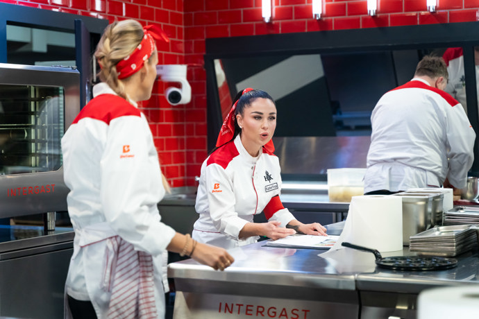 Kateřina Hocek se snažila vést svůj tým.