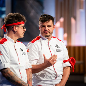 Roman Staša a Petja Fonda v Hell´s Kitchen.