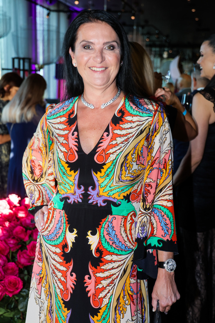 Na setkání Českých Miss nemohla chybět zakladatelka soutěže Michaela Bakala.