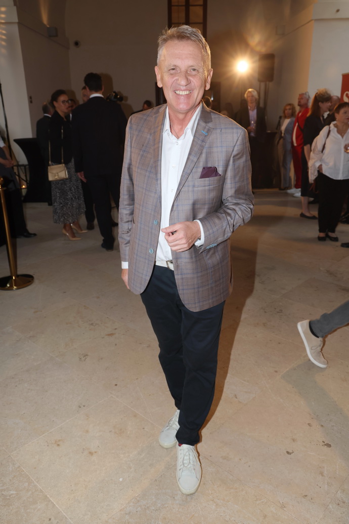 Osobnosti na módní přehlídce Beaty Rajské.