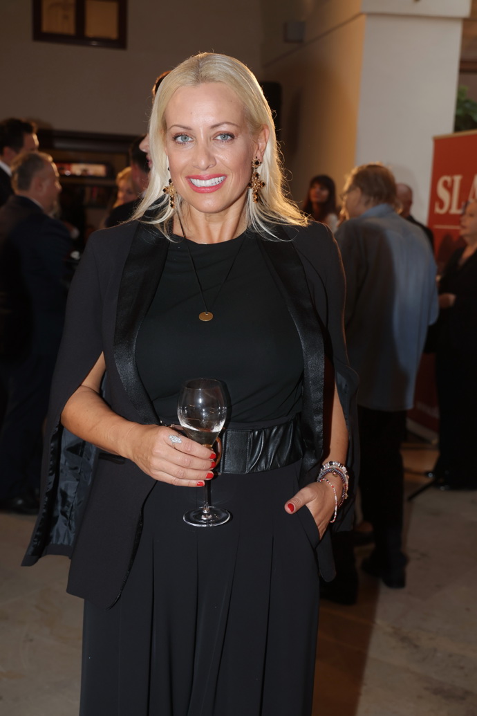 Tereza Matlová na přehlídce.