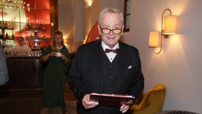 FOTO: Alexander Hemala na přehlídce.