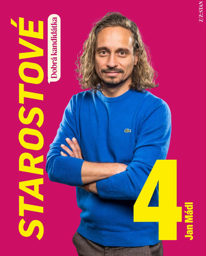 Jan Mádl kandiduje za STAN. 