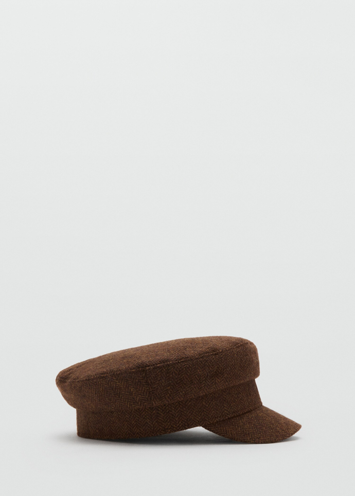 Vlněná čepice baker, Mango, 499 Kč