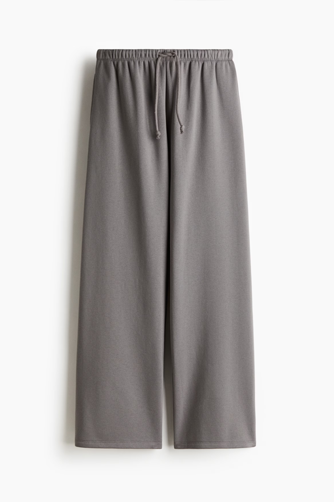 Široké teplákové kalhoty jogger, H&M, 429 Kč