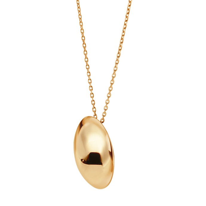 Pozlacený stříbrný náhrdelník, YES Jewellery, 1790 Kč