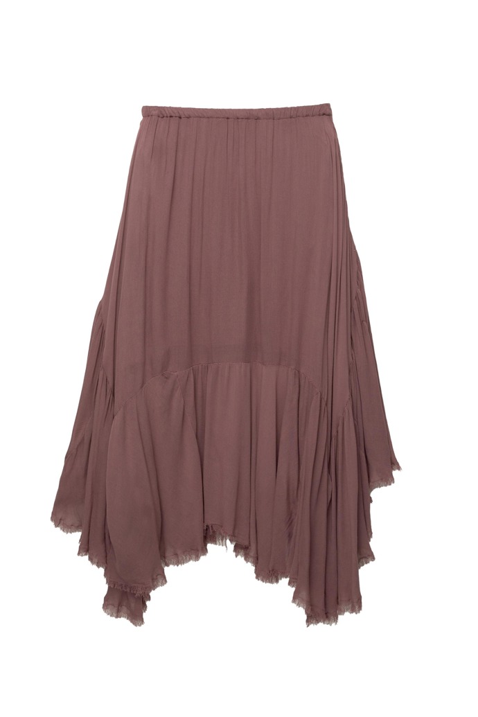 Asymetrická midi sukně, Pull&Bear, 849 Kč