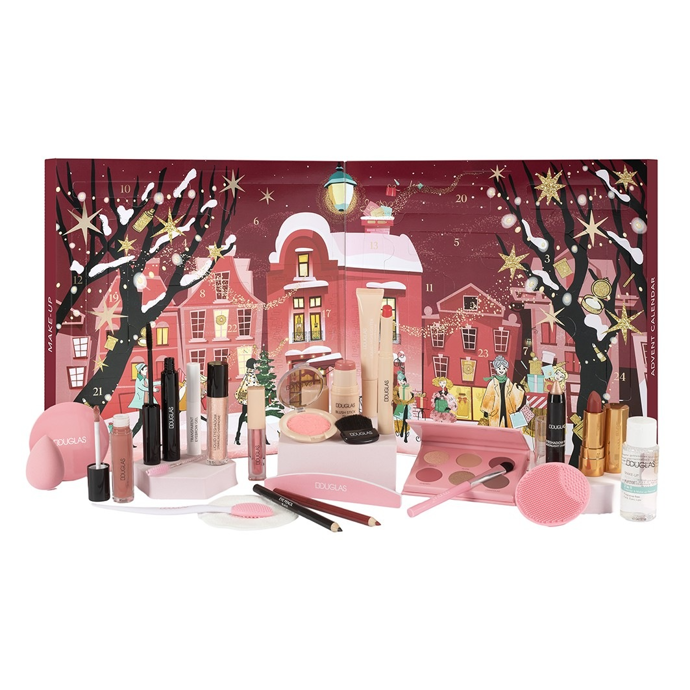 Adventní kalendář s dekorativní kosmetikou, Douglas Collection, 849 Kč