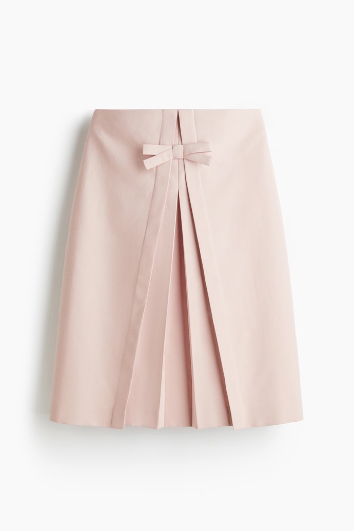 Sukně s přední mašlí, H&M, 979 Kč
