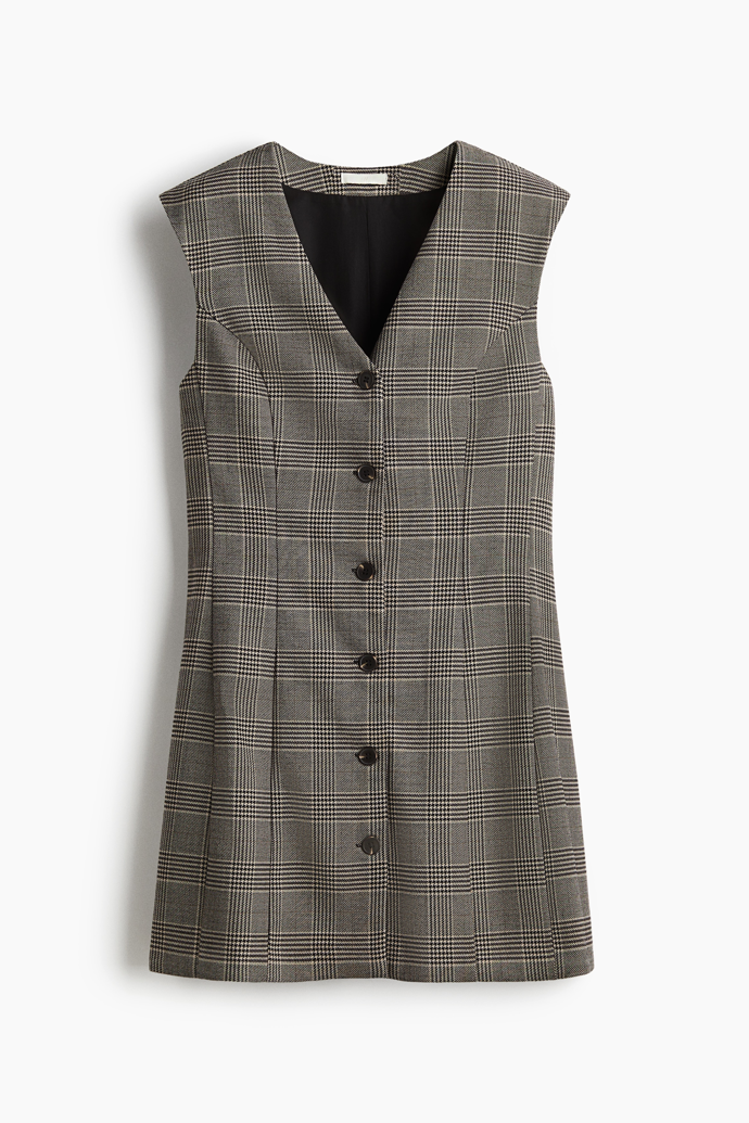 Šaty s ramenními vycpávkami, H&M,
859 Kč