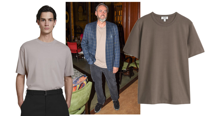 Za prvé by to chtělo kvalitní tričko, které drží tvar a nevypadá jako kousek na spaní. 