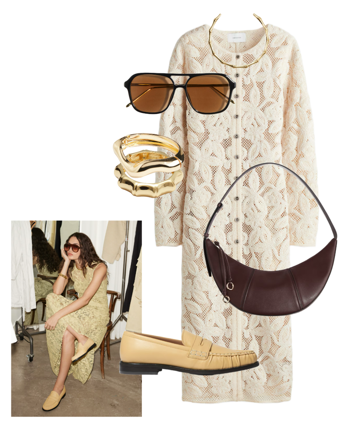 Mokasíny se dají využít do nepřeberného množství outfitů. Skvěle se hodí k šatům. 