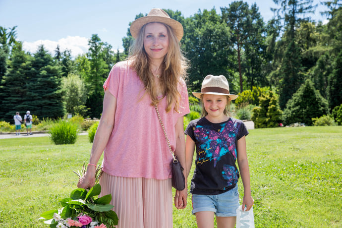 Starší dcerku vychovala Tereza Bebarová do jejích šesti let jako vegetariánku. 