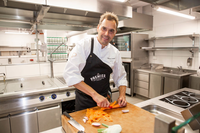 Pro své návštěvy Sajler moc rád vaří i u sebe doma. 